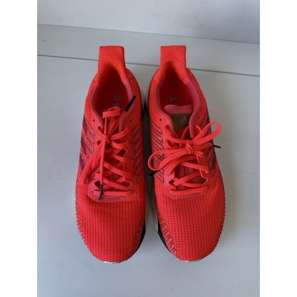 ADIDAS Solar Glide 19 Boost Orange Running Shoes Men's Size 9 - Picture 5 of 8